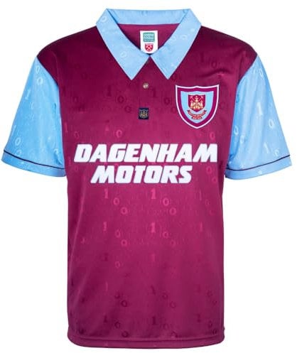 Score Draw West Ham United 1995 Centenary Retro Shirt XXX-Large Polyester Claret