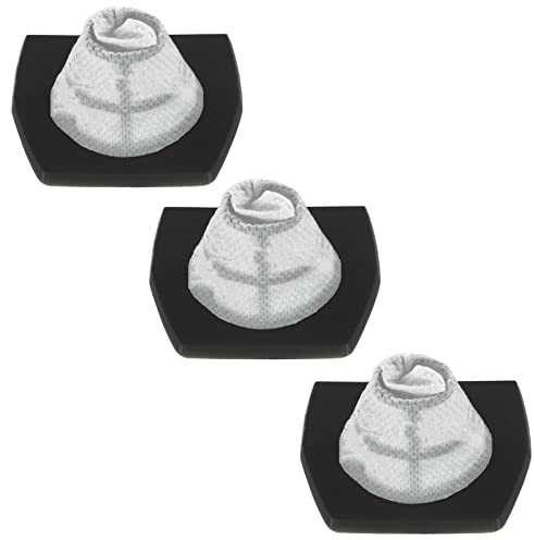 SPARES2GO Pre Motor Filter compatible with Vax H90-GA-B Gator Series Handheld Vacuum Cleaner (Pack of 3)