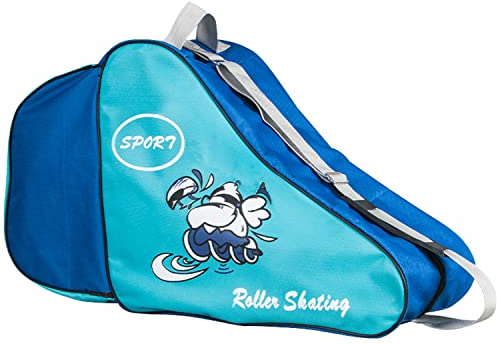Ceestyle Skatebag Schlittschuhtasche mit Henkeln Eishockey-Bag mit Reisverschluss & praktischen Fächern inkl. verstellbarem Trageriemen