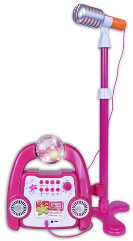 Bontempi | Soundwave - Amplificateur avec Microphone et Connexion MP3 pour Élever Votre Voix et Votre Musique, 200x200x60 mm