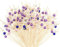 300Pcs Bambou Bois Cocktail Bâtons, BetterJonny Brochettes Cocktail Bâtonnets Cocktail Bambou Bois Bâton Cocktail Pics Cocktail en Bambou Bâton Decoration Cocktail pour Cocktails Fruits, 5 Couleurs