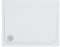 Go Bathrooms Shower Tray 800 x 700mm White Rectangle Shower Tray 40mm Low Profile Enclosure Stone Resin Acrylic Capped Cubicle Tray