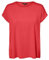 VERO MODA Vmava Plain SS Top Gajrs Noos T-Shirt, Cayenne, L Femme