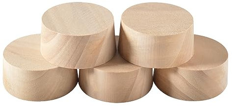5,1 cm Pappelholz Bourbon Weinfass Fassstopfen, ideal für Heimbrauer, Brenner, Weinliebhaber (5er-Pack)