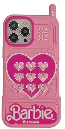 CrazyLemon für iPhone 14 / iPhone 13 Hülle, Silikon 3D Karikatur HandyHülle Stoßfest Schützende Hüllen Cool Damen Junge Mädchen Teenager HandyHülle für iPhone 13/14 - Telefon Rose Rot