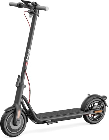 NAVEE V25 Electric Scooter Adults, Fast E Scooter, Motorized Scooter for Adults Teens with Suspension, Foldable Commuter Electric Scooters, 20Mph & 600W Power, 15 Miles Long Range,10 Fat Tire, 220Lbs