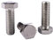 KOSJETHAS Tornillo de cabeza hexagonal de 3/8-16 x 7/8 pulgadas, totalmente roscado, acero inoxidable 304 18-8, accionamiento hexagonal externo, rosca gruesa UNC, paquete de 10