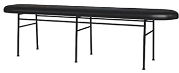 Bettende-Bank, Bett-Endhocker mit Polsterung, Schlafzimmer-Leder-Sofa-Hocker, Esstisch-Bank, Heimwechsel-Schuhhocker (A 130 x 37 x 45 cm)