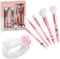 Hello Kitty Make up Pinsel Set, 5 Schminkpinsel inklusive flauschigem Stirnband