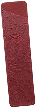 HOODANCOS Fashion Pen Holder Handgefertigter Vintage-stiftetui Aus Echtem Leder Kreatives Und Praktisches Schreibwaren-accessoire Für Schule Büro Und Unterwegs Als Zu Besonderen Anlässen