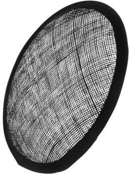 PHENOFICE Hutfilz Aus Flachs Filz Flacher Hut Filz Eleganter Hut Zubehör Für Frauen Praktisch Für DIY Und Fotografie Trendiges Design