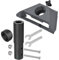 Bingfu Support Montage pour Starlink Mini, avec Adaptateur de Montage sur Poteau Compatible avec Antenne Paraboliques Mini Starlink, Résistant aux Intempéries pour Caravaning, Yachting et Camping