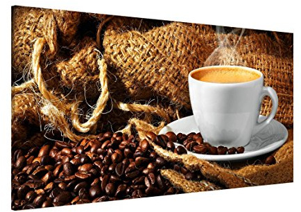 Magnettafel Pinnwand für Magnete Küche Magnetboard - Magnetwand Made in Germany - Kunstkopie Modern Notiztafel braun Küche Visionboard WBMT_2125 (78x37cm)