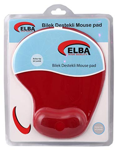 ELBA K06152 Tapis de souris en gel avec branche Rouge
