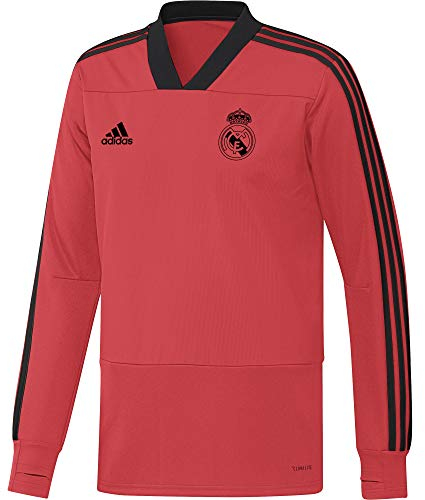 adidas Herren Madrid EU Trainingstrikot, real Coral/Black, XS
