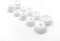 White Replacement Earbud Tips for Beats Powerbeats3 Wireless in Ear Headphones - Small, Medium, Large, and DoubleFlange (White)