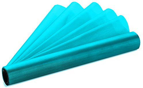 DekoHaus Organza Rolle 36cm x 9m, Türkis
