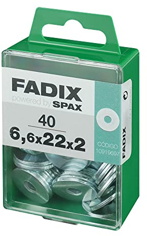 Box M, 40 Stück, breiter Zink, 6,6 x 22 x 2 mm