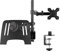 Dihl Monitor Arm with Laptop Tray, Desk Mount Clamp Stand with Notebook Tray, 13 to 27 Fully Adjustable VESA Mount for 8KG Monitor Screen and up to 4KG Notebook