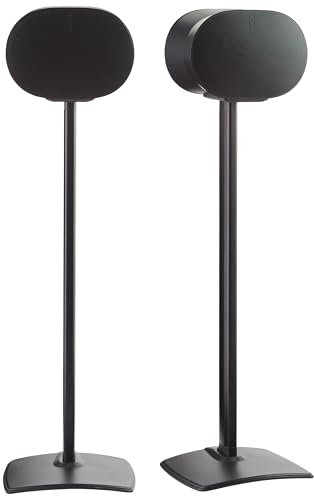 Sanus OSSE32 Wireless Speaker Stands for Sonos Era 300™ (Pair) (Black)