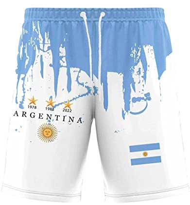 YuanDiann T-shirt à manches courtes et col rond pour homme et femme Coupe du monde de football 2022