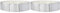 PME LBB223 Level Baking Belt, 142 x 7cm (56 x 3), Fabric, Grey (Pack of 2)