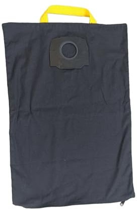 Pièces d'aspirateur, Sac à poussière en Tissu, Sac filtrant Lavable Compatible avec Karcher WD4 WD5 WD6 Premium, pièces d'aspirateur(Black)