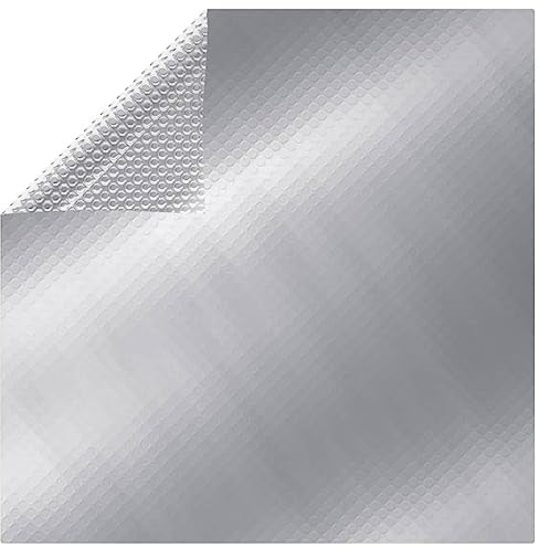 Pool & Spa Poolabdeckung Silber 450x220cm PE Haus & Garten