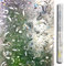 LEMON CLOUD Pellicola Privacy per Finestre e Vetri 3D Fiori Decorative Autoadesive Controllo di Calore con Effetto Arcobaleno Anti-UV per Casa Bagno Cucina Ufficio 60x120cm