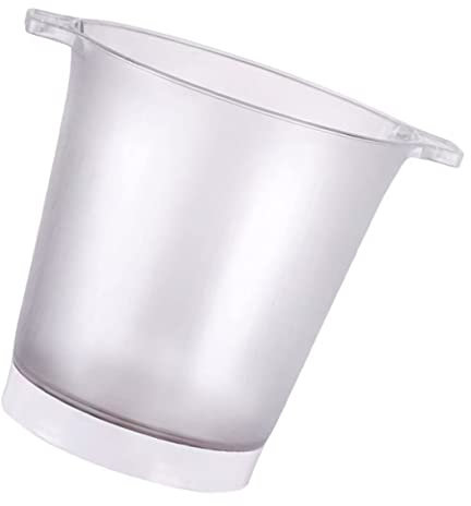 IMIKEYA 1Stk Leuchtender Eiskübel beleuchteter Eiskübel Wein LED Eiswürfelbehälter Runder LED Eisbehälter Bier Getränke Eimer bunter Eiskübel Isolierung Gefrierschrank Vorratsbehälter