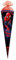 ROTH Schultüte groß Marvel Spider-Man 85 cm - Spezialborte, 6-eckig, Tüllverschluss, ROT(H)-Spitze - Zuckertüte Marvel Spider-Man Schulanfang