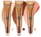 Anglicolor 3 Stück Bronzer Blush Highlighter Flüssige,Liquid Highlighter Rouge Stick, Contouring Blush Stick Mit Applicator Befestigt,Conturingstick Bronzer Lange Anhaltende Make Up(01+02+05,36ml)