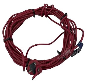 Genuine 12m Red Power Cable Flex Lead For Spear & Jackson Corded Lawnmowers