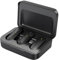 HUACAM Wireless Mini Lavalier Microphone, 2 Pack with Charging Case,70ft Range,6-8 Hours Long Battery Life,sutible for iPhone Wireless Lapel Microphone for Video Recording,Streaming