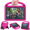 Tablet Case for 10in Tablets,Not Suitable for iPad Samsung 10 inch, (Only 13/11th Gen, 2023/2021 Models), Mansiruyi Light Weight Shock Proof Handle Stand Kids Friendly 10 Tablet Kids Case - Pink