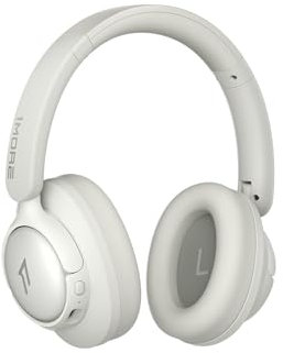 1MORE HQ31 Over-Ear Headphones, Hybrid Active Noise Cancelling Headphones with Hi-Res Audio, 90H Playtime, Foldable Design, Wired Mode Available, Clear Calls, Preset EQ Via App, Multipoint Connection