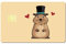 CREATCABIN Groundhog Debitkartenaufkleber Kartenskin EBT Transportschlüssel Debit Kreditaufkleber Wasserdicht Schutz Für Scheck Bankkarten Aufkleber Skin Cover Karte Schmal Für Kartendekor 186x137mm