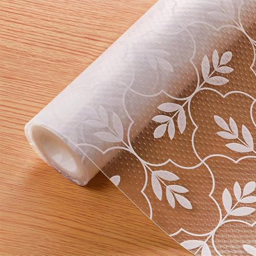 ATHEM Kitchen Drawer Liner, Shelf Liners for Kitchen Cupboards, Non-adhesive Cabinet mat, Waterproof & Non-slip Cupboard mat, 30x300CM EVA Fridge Shelf pad for Shelves, Shoe Racks