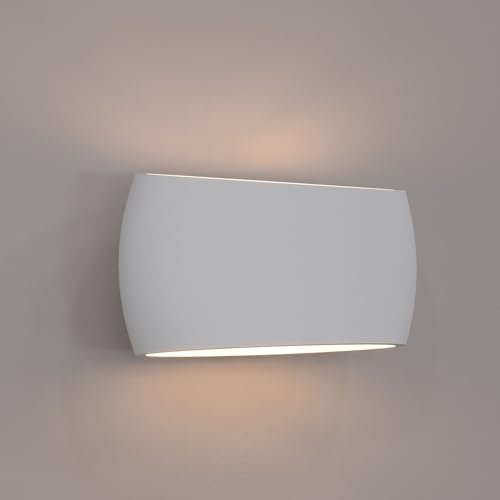 Applique da parete in gesso DUNA - Up & Down - 300 mm - E27