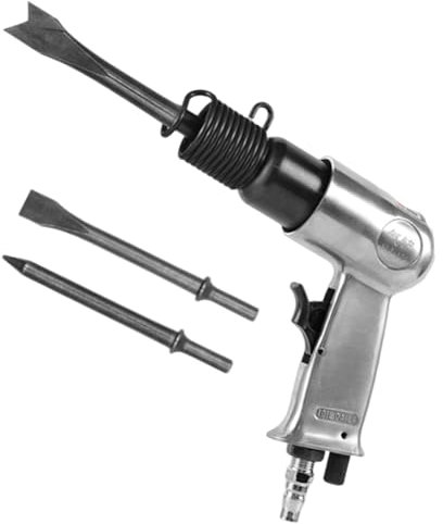 Set di - Progetti fai da te, paesaggistica, lavorazione del legno, parquet | Escavatore pneumatico leggero, martello pneumatico a lungo esagonale, per veicoli e camion