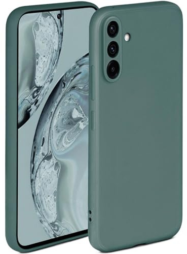 ONEFLOW Soft Case für Samsung Galaxy A56 5G Hülle aus Silikon mit Kameraschutz, Silikonhülle mit erhöhtem Schutz fürs Display, Backcover Schutzhülle, weiche Handyhülle, Petrol