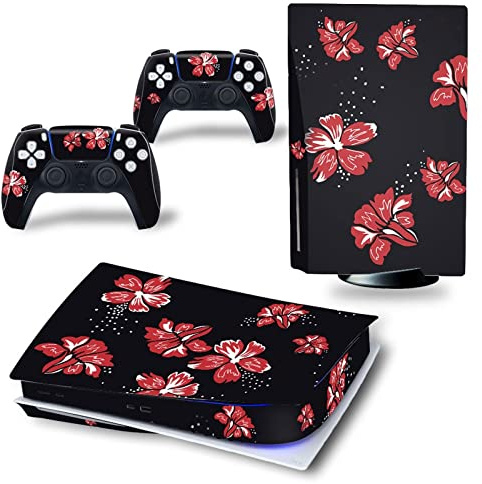 No Foaming Bubble Free For PS5 Skin Disc Edition Anime Console And Controller Vinyl Cover Skins Wraps For PS5 Disc Version 34952(4)