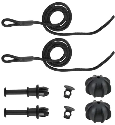 2 PCS Car Parcel Shelf Straps with 2 Clips – Durable Interior Rear Trunk Cord, Universal Fit for VW Tiguan, Golf, Nissan Juke, Audi, Ford, Kia, Polo, Toyota Aygo Hatchback Models Car Storage