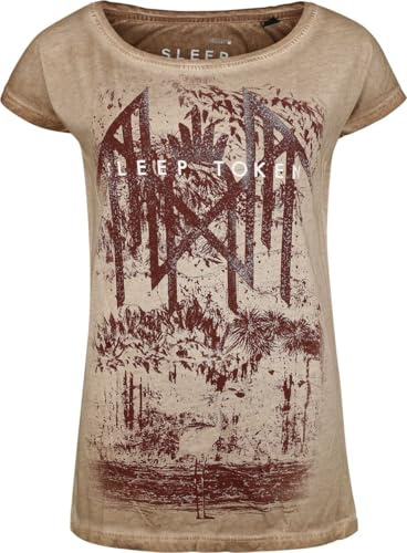 Sleep Token Even In Arcadia Frauen T-Shirt beige Band-Merch, Bands