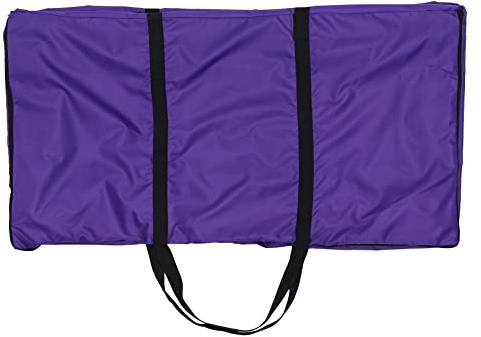 Tumintu Bolsa de almacenamiento para fardos de heno, bolsa de transporte extragrande para pacas de heno, plegable, portátil, para caballos y ganado, con cremallera, resistente al agua