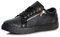 topschuhe24 1148 Damen Sneaker Turnschuhe Metallic Halbschuhe Plateau, Farbe:Schwarz, Größe:36 EU