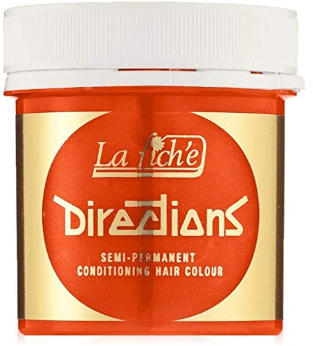 6 x La Riche Directions Semi-Permanent Hair Color 88ml Tubs - APRICOT