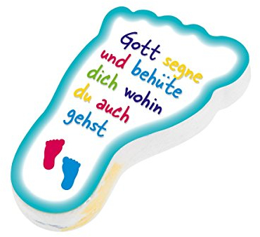 Christliche Geschenkideen °* Gepresstes Handtuch/kleines Frotteetuch (Füßchen)