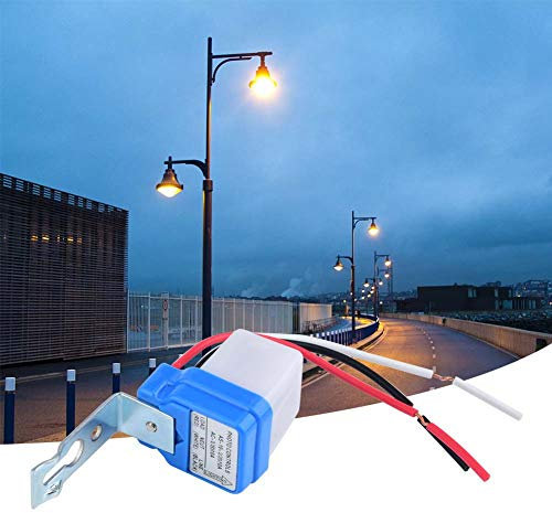 Sensore controllo della luce Accensione / Spegnimento automatico Interruttore automatico Interruttore luce fotointerruttore Parchi Illuminazione CA 12V / 24V / 110V / 220V 10A(220V)