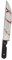 Haunted House - Cuchillo Sangriento 50 Cm. (Rubies Spain S7713)